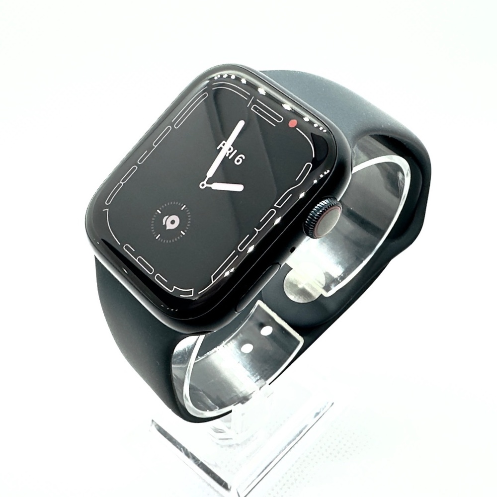 Apple Watch 45mm Midnight Aluminum Case with Midnight Sport Band